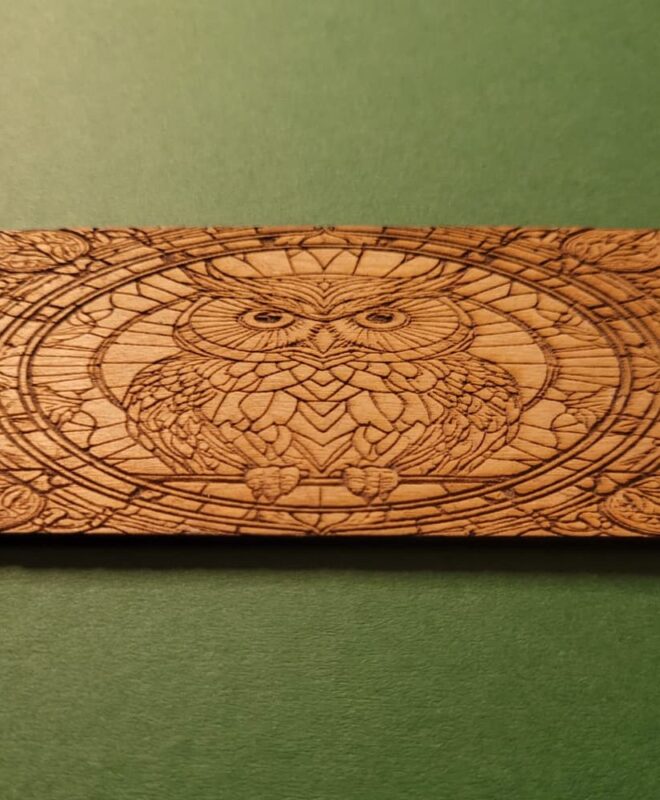 Búho Mandala – Camino de Santiago