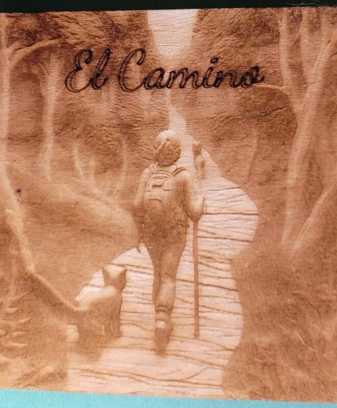 El Camino – Peregrino con perro