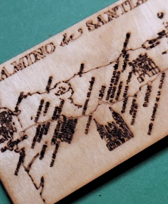 Mapa del Camino de Santiago