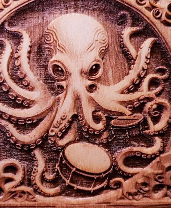 Pulpo Tamborilero – Energía y Ritmo Atlántico